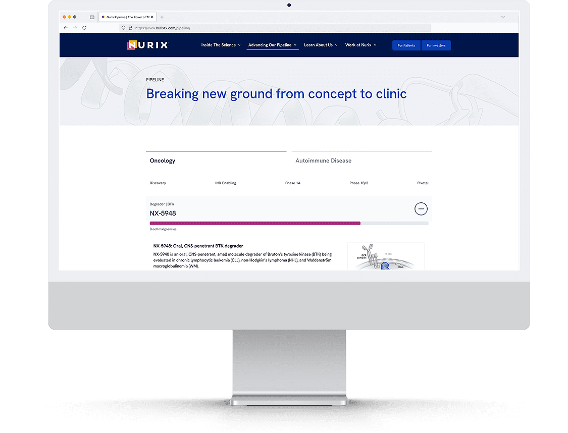 Nurix Website