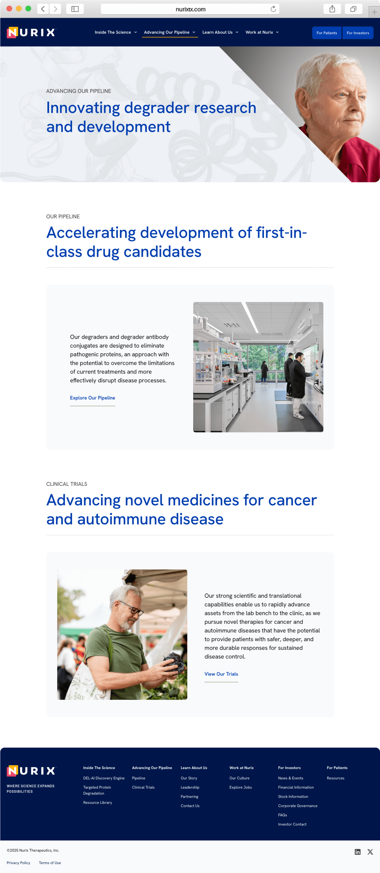 Nurix Website